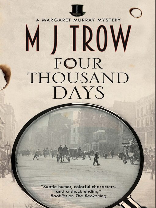 Title details for Four Thousand Days by M.J. Trow - Available